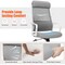 Costway Adjustable Mesh Office Task Chair Heating Lumbar Support Headrest Grey\Black